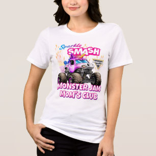 T-shirt En Tri-matière Monster Jam Sparkle Smash - Le Club des mamans de 