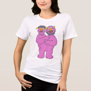 T-shirt En Tri-matière Monstre à deux têtes de Sesame Street