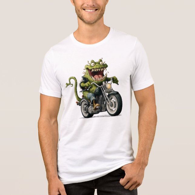 T-shirt En Tri-matière Monstre Vert (Recto)
