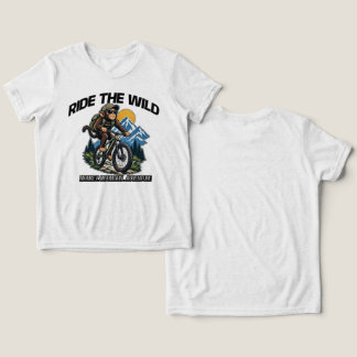 T-SHIRT EN TRI-MATIÈRE MONTER À L'ÉTAT SAUVAGE
