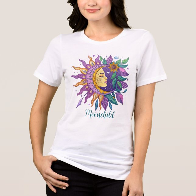 T-shirt En Tri-matière Moonchild White (Recto)