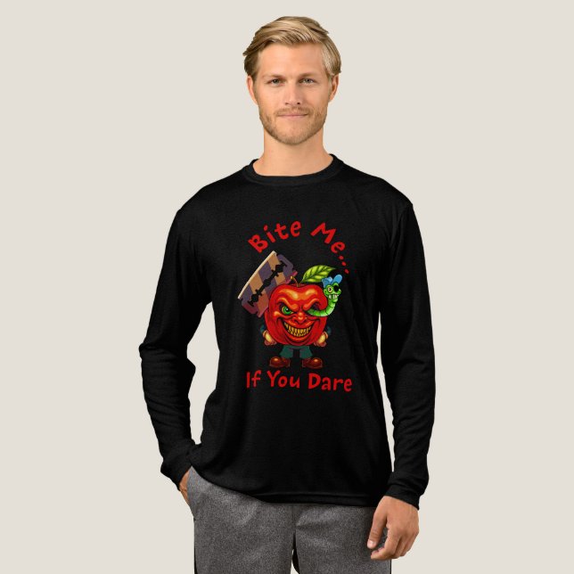 T-shirt En Tri-matière Mords Moi… Si Tu Oses (Recto complet)