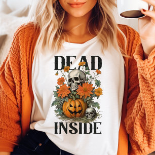 T-shirt En Tri-matière Mort à l'intérieur Vintage Halloween
