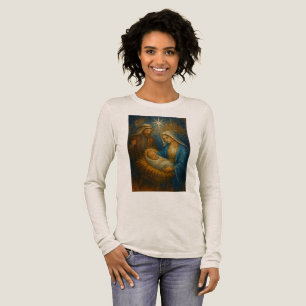 T-shirt En Tri-matière Mosaïque de verre coloré de la Nativité Sainte F