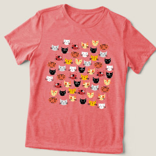 T-shirt En Tri-matière Motif de chats mignons