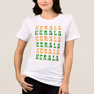 T-shirt En Tri-matière Motif de texte KERALA