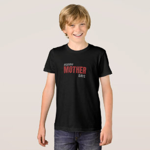 T-shirt En Tri-matière Motif géométrique pixelisé rouge, noir et blanc