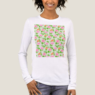 T-shirt En Tri-matière Motif Roses Roses Fleurs