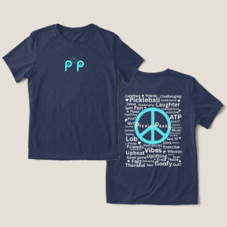 T-shirt En Tri-matière Mots Pickle Paix