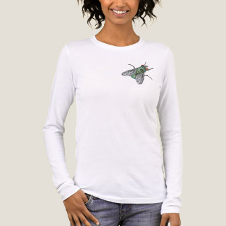 T-shirt En Tri-matière Mouche réaliste de bouteille verte