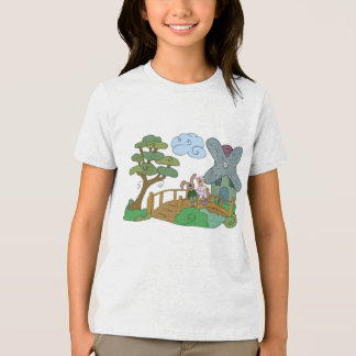 T-shirt En Tri-matière Mouton et lièvre au lac