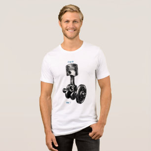 T-shirt En Tri-matière Mouvement forgé : Le coeur du pouvoir