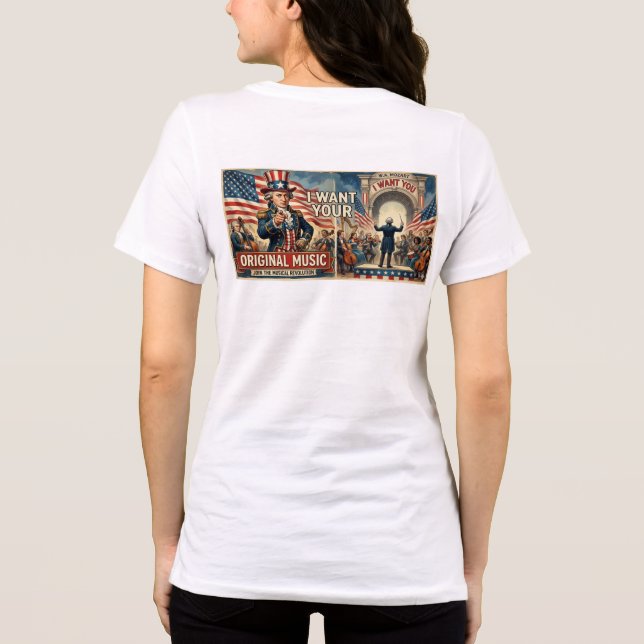 T-shirt En Tri-matière MrBeats as Uncle Sam  (Verso)