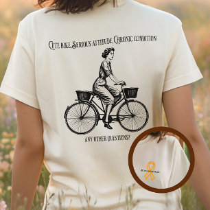 T-shirt En Tri-matière MS guerrier, sclérose en plaques amant vélo,