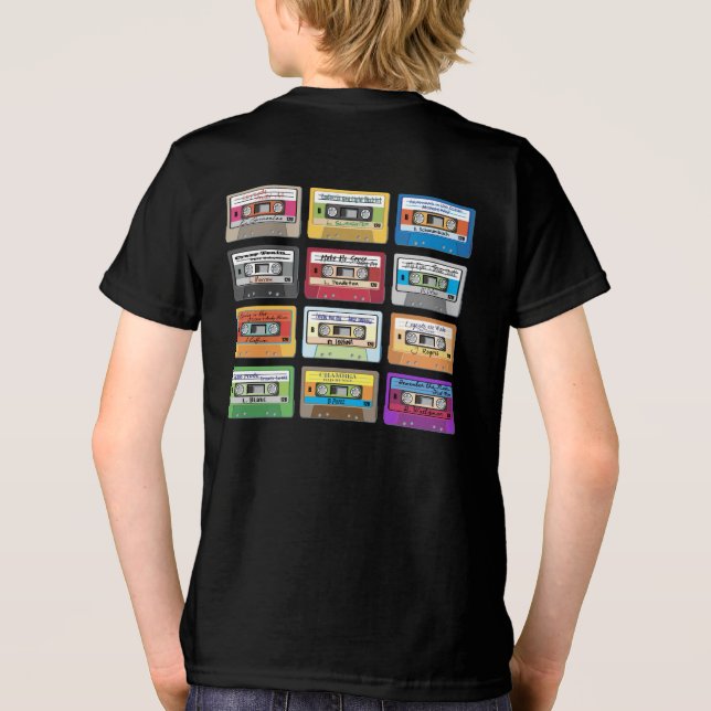 T-shirt En Tri-matière MTL 12U Black Walk-ups (Verso)