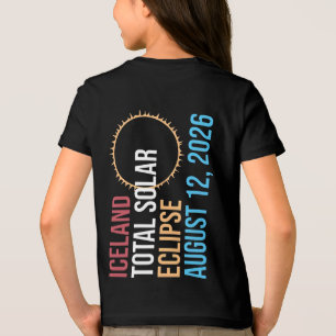 T-shirt En Tri-matière Mug éclipse solaire totale d'Islande 12 août 2026