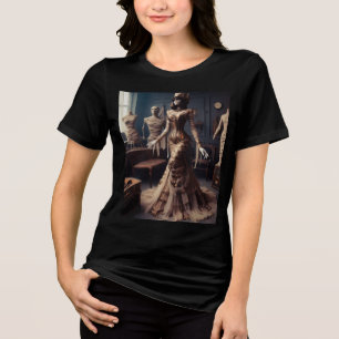 T-shirt En Tri-matière Mummy Queen Steampunk Vintage victorien