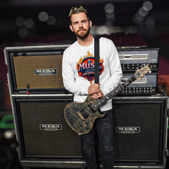 T-shirt En Tri-matière Music Because Psychiatrists Are Expensive  (Créateur téléchargé)