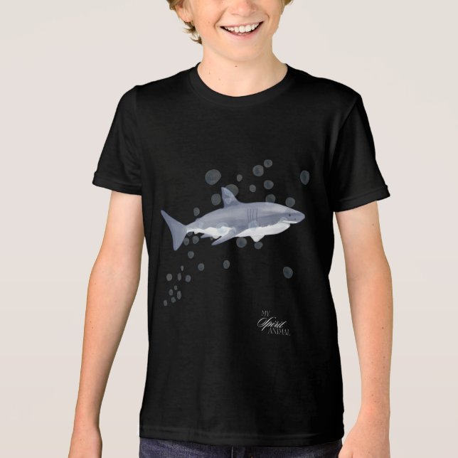 T-shirt En Tri-matière My Spirit Animal - requin (Recto)