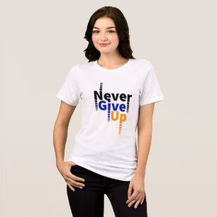 T-shirt En Tri-matière n'abandonne jamais