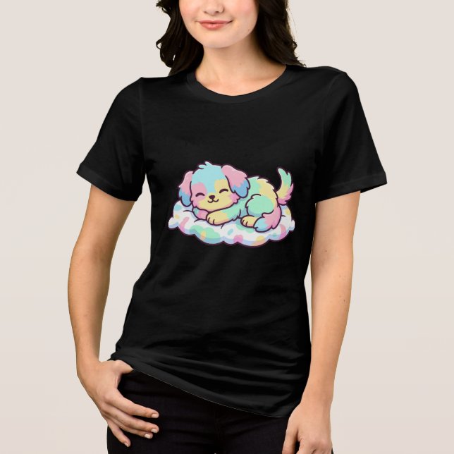 T-shirt En Tri-matière Nap Mode Puppy (Recto)