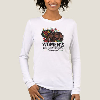 T-shirt En Tri-matière National Women's History