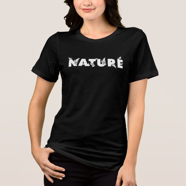 T-shirt En Tri-matière Nature (Recto)