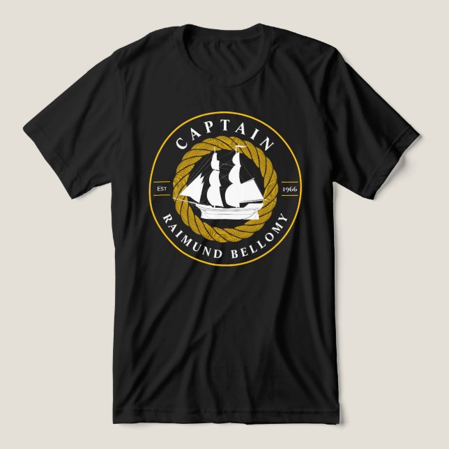 T-shirt En Tri-matière Navire (Design Recto)
