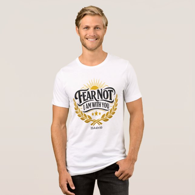T-shirt En Tri-matière N'ayez pas peur (Recto plein)