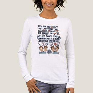 T-shirt En Tri-matière Ne faites pas confiance à deux têtes pour un cerve