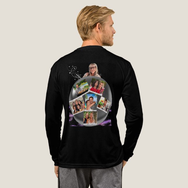 T-shirt En Tri-matière Ne pars pas (Verso complet)