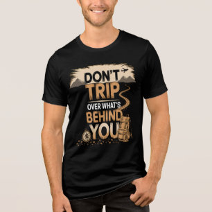 T-shirt En Tri-matière Ne partez pas sur ce qui se cache derrière : Embra