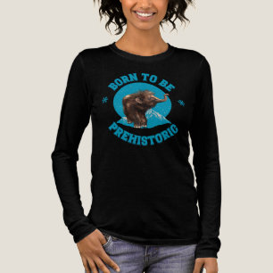 T-shirt En Tri-matière Né pour être préhistorique Mammoth laine Baby
