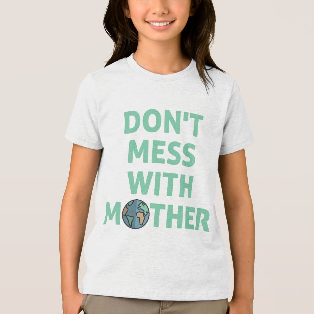 T-shirt En Tri-matière Ne touchez pas à la mère ! (Recto)