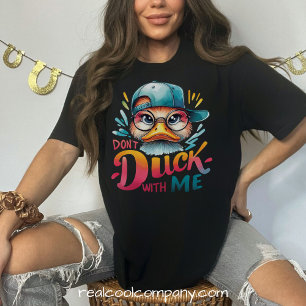 T-shirt En Tri-matière Ne vous moquez pas de moi Citation d'attitude impe