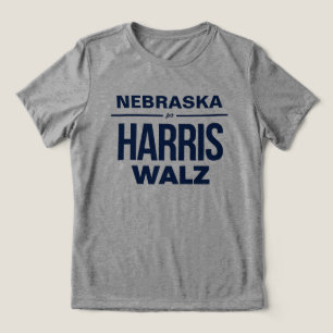 T-shirt En Tri-matière Nebraska Harris Walz