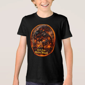 T-shirt En Tri-matière Née de la colère en fusion – Desi, la bête de lave