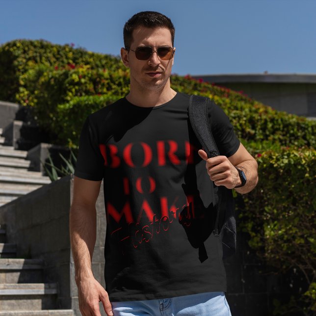 T-SHIRT  EN TRI-MATIÈRE NÉE POUR FAIRE HISTOIRE (Créateur téléchargé)