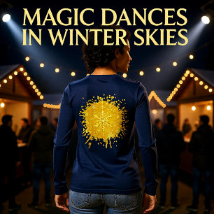 T-shirt En Tri-matière Neige dorée