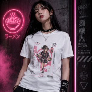 T-shirt En Tri-matière Neo Tokyo Files 008 – Quartier des Nouilles Rame