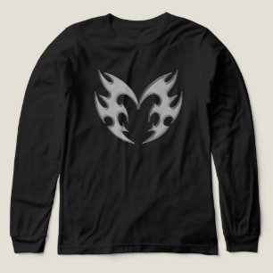 T-shirt En Tri-matière Néo-tribal en forme de coeur