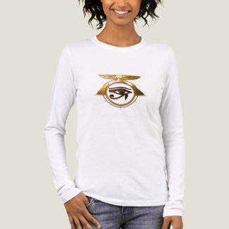 T-shirt En Tri-matière NeoAnkh 3D Œil d'Horus et Disque Solaire Ailé en O