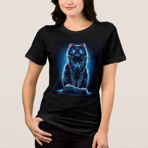 T-shirt En Tri-matière Neon Cat Vivid Arrière - plan-97948