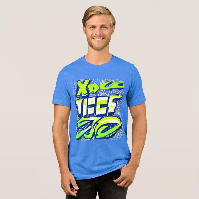 T-shirt En Tri-matière Neon Graffiti Art Tee (Recto plein)