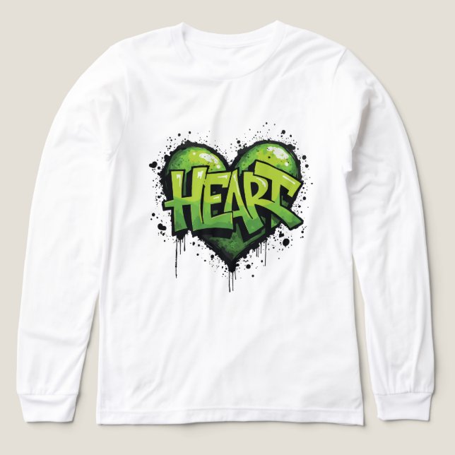 T-shirt En Tri-matière Neon Heartbeat (Motif recto)