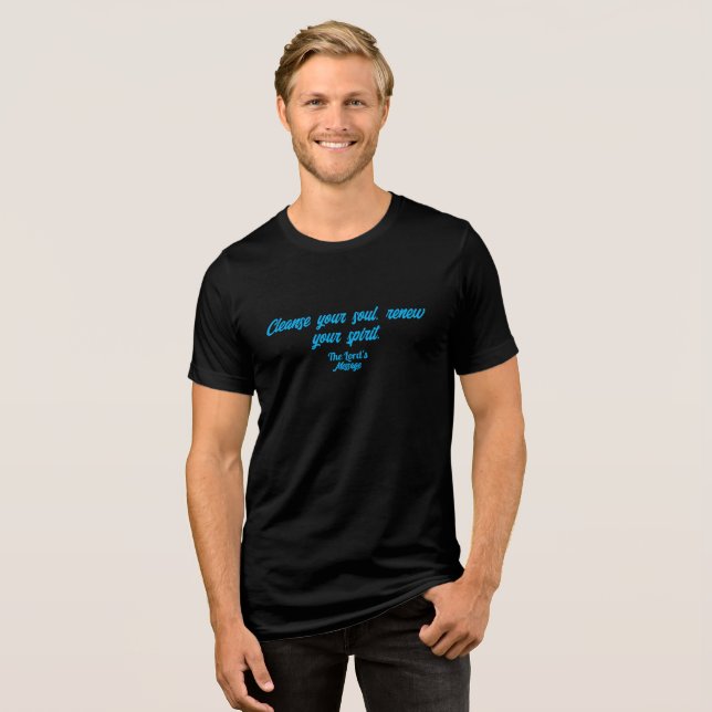 T-shirt En Tri-matière Nettoyage d'âme (Recto plein)