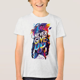 T-shirt En Tri-matière Never Give Up