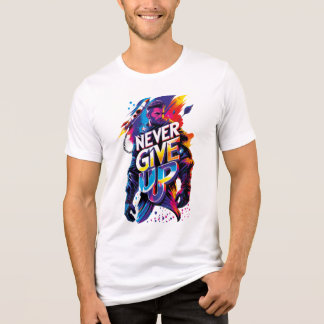 T-shirt En Tri-matière Never Give Up