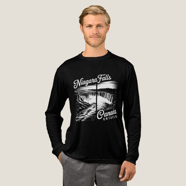 T-shirt En Tri-matière niagara falls (Recto complet)