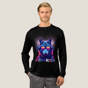 T-shirt En Tri-matière Night Wolf – Neon Party